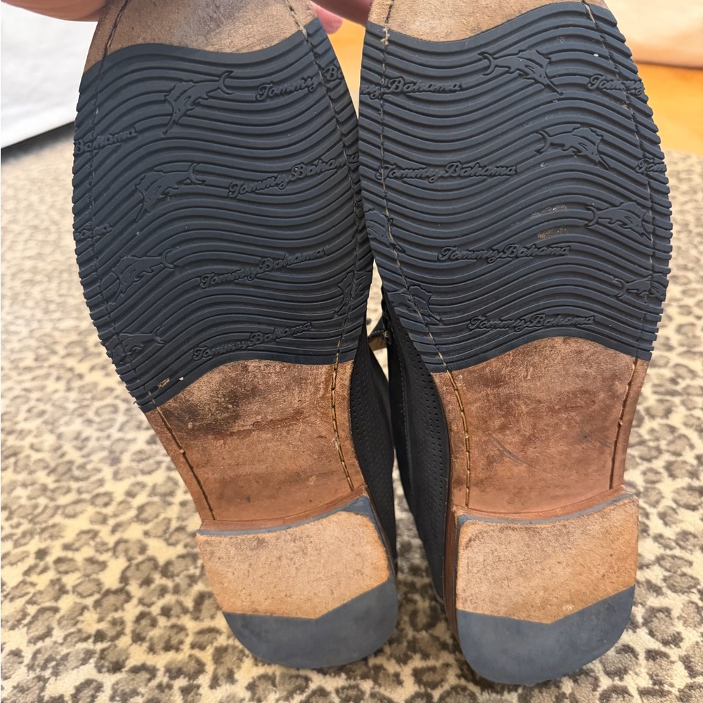 Tommy Bahama Felton Men’s 13M Navy Blue Shoes Loafer Slip On Casual Travel! LOOK - Picture 7 of 9